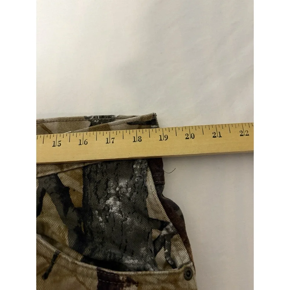 Wrangler Fusion 3D Camo Hunting Pants Men's Size 38x34 Straight Leg Flat Front